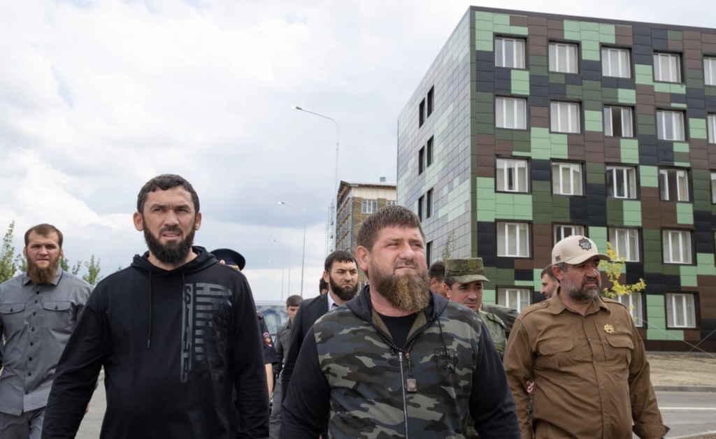 Рамзан Кадыров и Магомед Даудов (Лорд) в Ханкале